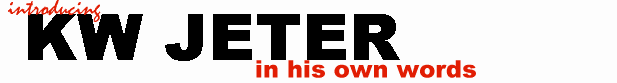 k .w. jeter -quotes by and about